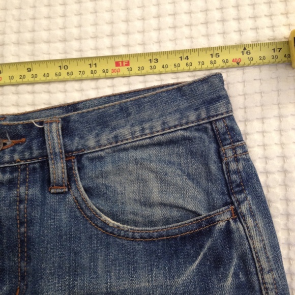 Denim mini tight skirt - Picture 4 of 7